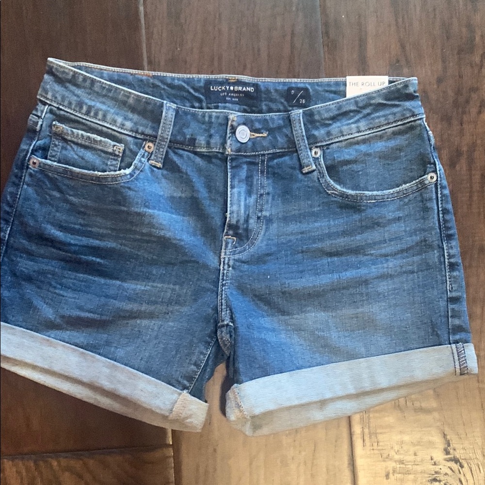 Lucky Brand Women's Light Blue Jean Shorts